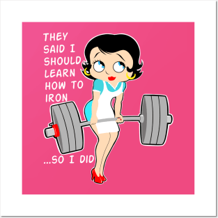 Fitness girl, fitness, gym girl Posters and Art